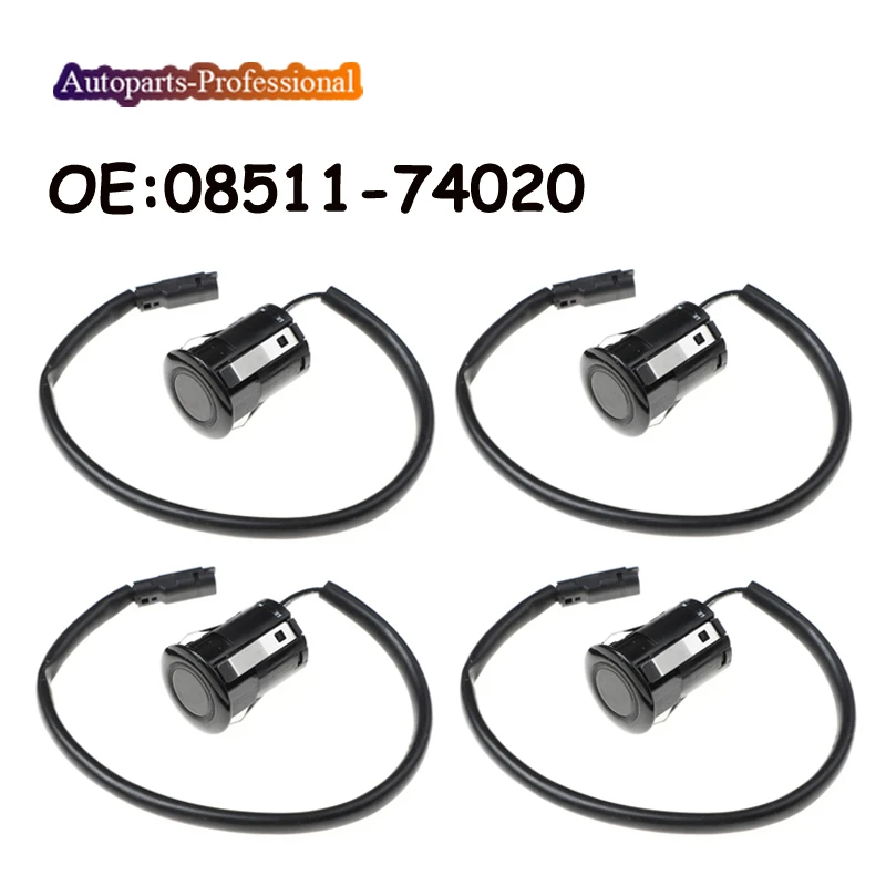 

4 pcs/lot For Toyota 08511-74020 0851174020 PDC Parking Sensor Bumper Ultrasonic Reverse Sensor Car Accessories