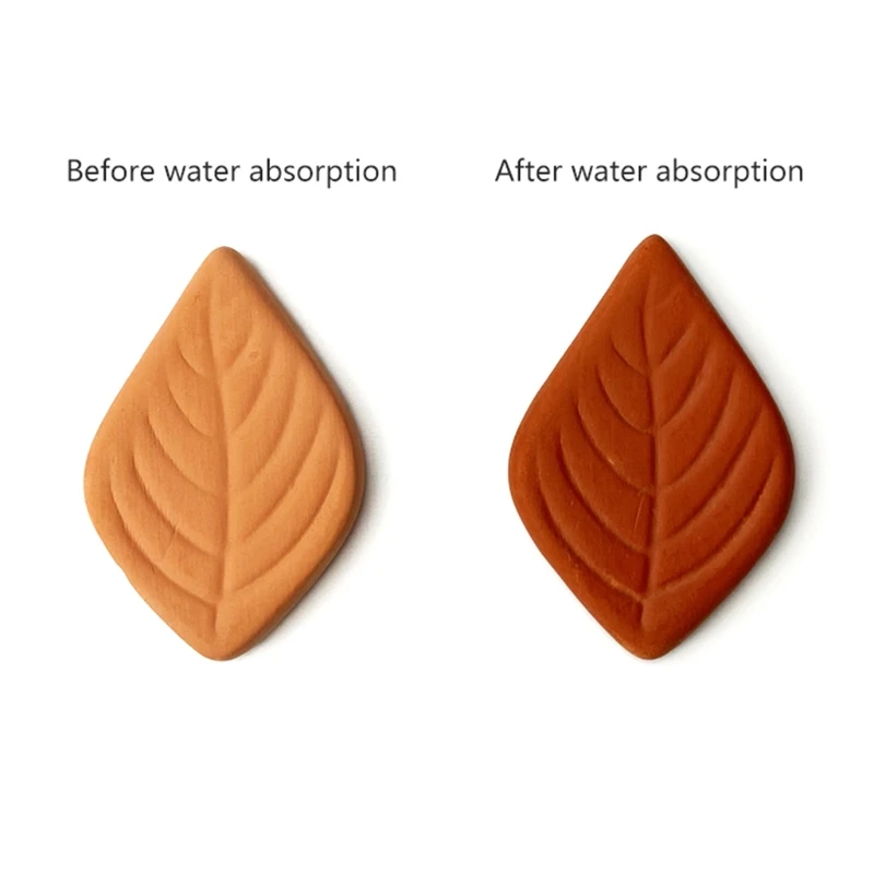 Portable Cigar Humidifier  Moisturizer Reusable Leaf Clay Hydrostone Terracotta Humidifying Stone Keeping Moist Fresh