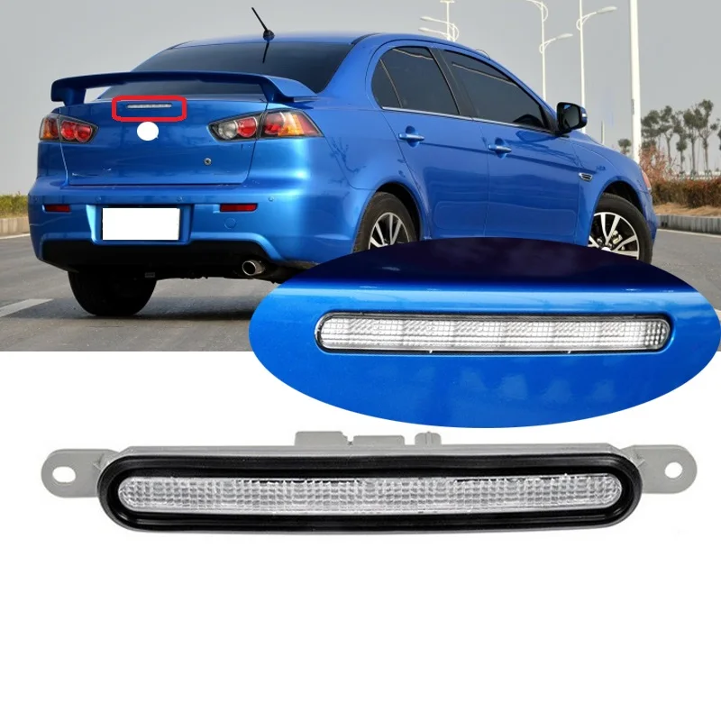 

Roavia Car High Positioned Mounted Additional Brake Tails Light Mount 3rd Brake Stop Lamp For Mitsubishi Lancer EVO EX 2008-2016
