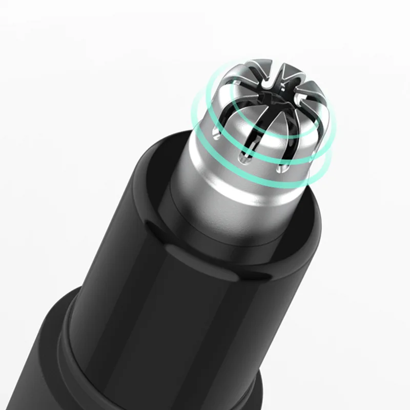 SMATE จมูกผม Trimmer ไฟฟ้าหูผม Trimmer อัตโนมัติมีดโกนผู้ชายจมูกผม Trimmer ล้างทำความสะอาดได้ผู้ชายแบบพกพา Clipper Removal