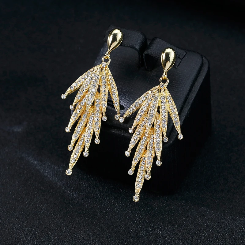 

Custom Crystal Rhinestone Earrings For Women Men Gift Wedding Party Fashion Earring Jewelry