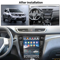 Vertical Screen Tesla Style Android9 Car GPS Navigation For Nissan X-TRAIL/Qashqai/RougStereo 2013+ Head Unit Multimedia Player