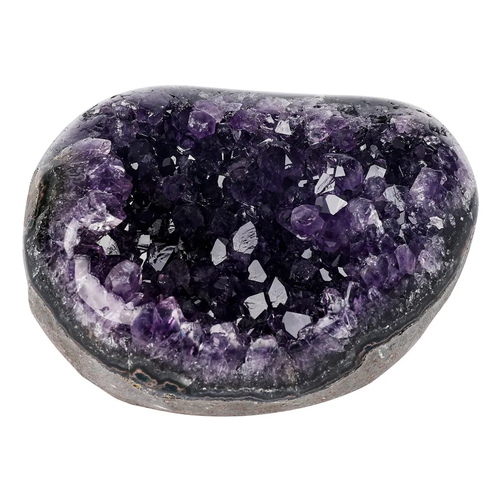 

1pcs High Quality Natural Uruguary Amethyst Cluster Crystals Quartz Amethyst Crystal Geode Raw Home Decor