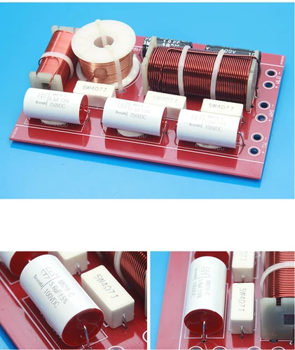 Imagen 2 del producto 1-5 uds polipropileno Axial MKP 100V 250V 400V 0,68-20uF HIFI DIY condensador de agudos altavoz bocinas de coche divisor de frecuencia Crossover