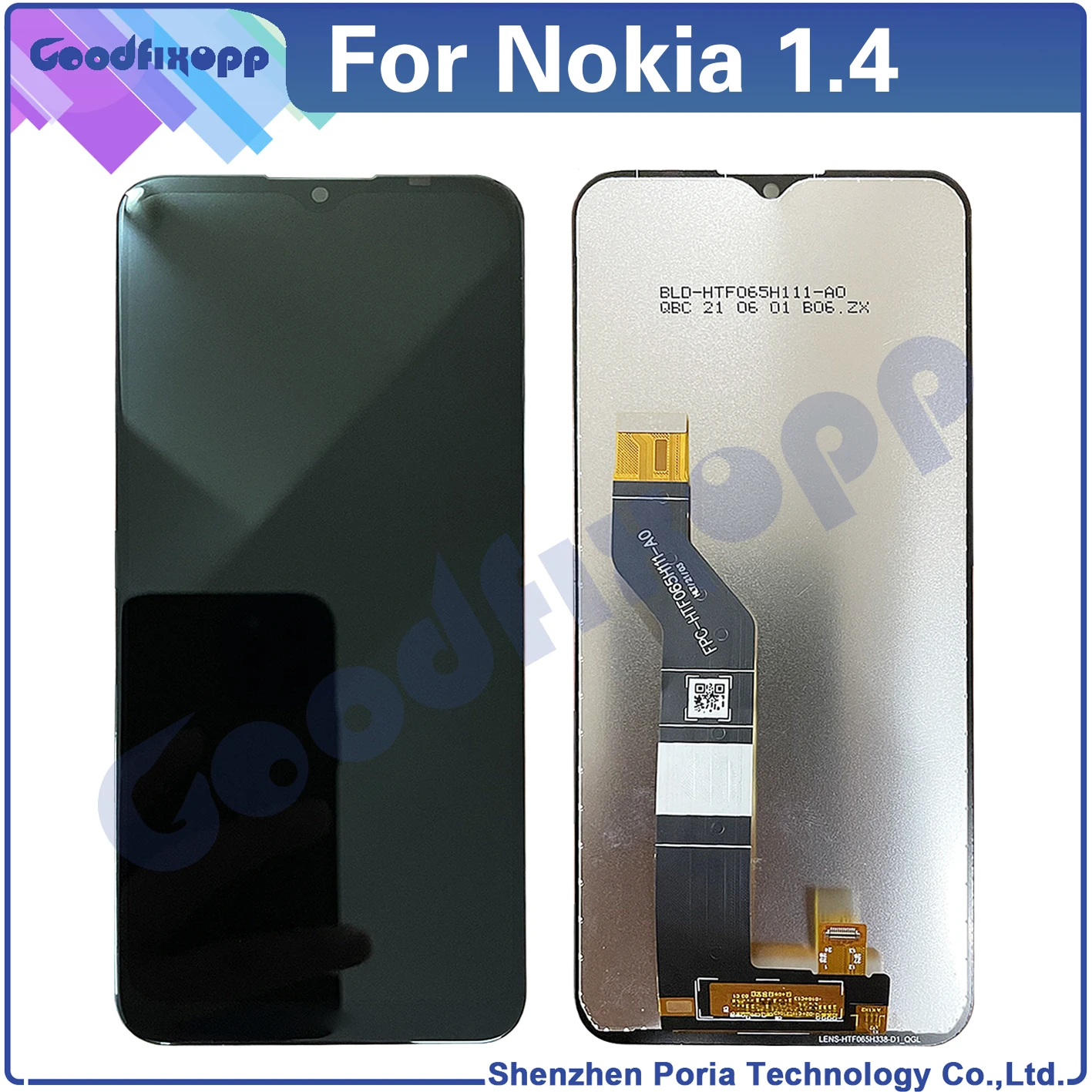 

100% Test AAA For Nokia 1.4 LCD Display Touch Screen Digitizer Assembly