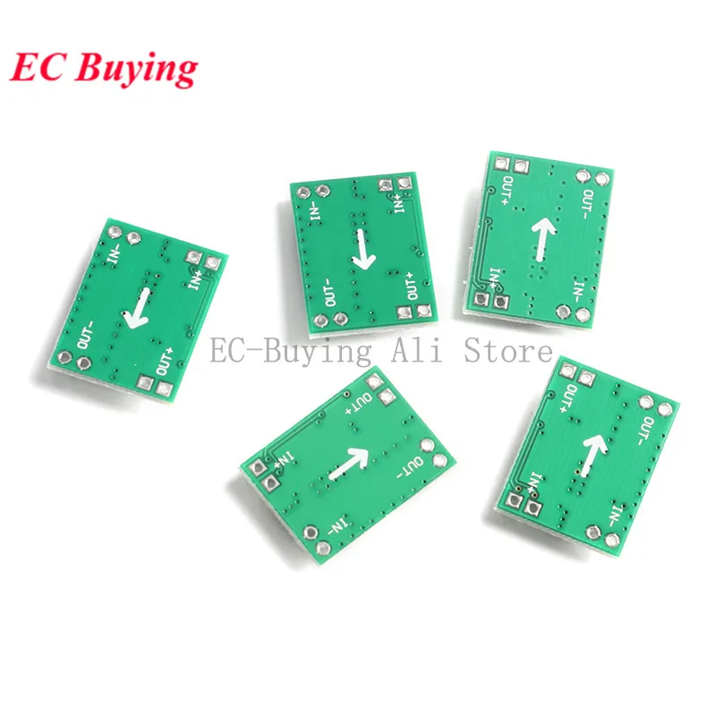 20Pcs/1pc Ultra-Small DC-DC MP1584 3A 3.3V 5V 9V 12V Adjustable Buck Step Down Converter Power Supply Module for Arduino LM2596