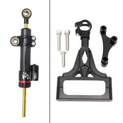 Motorcycle Steering Damper Stabilizer Holder Bracket Mounting For KAWASAKI Z1000 Z 1000 Z750 Z 750 2003-2009 2005 2006 2007 2008