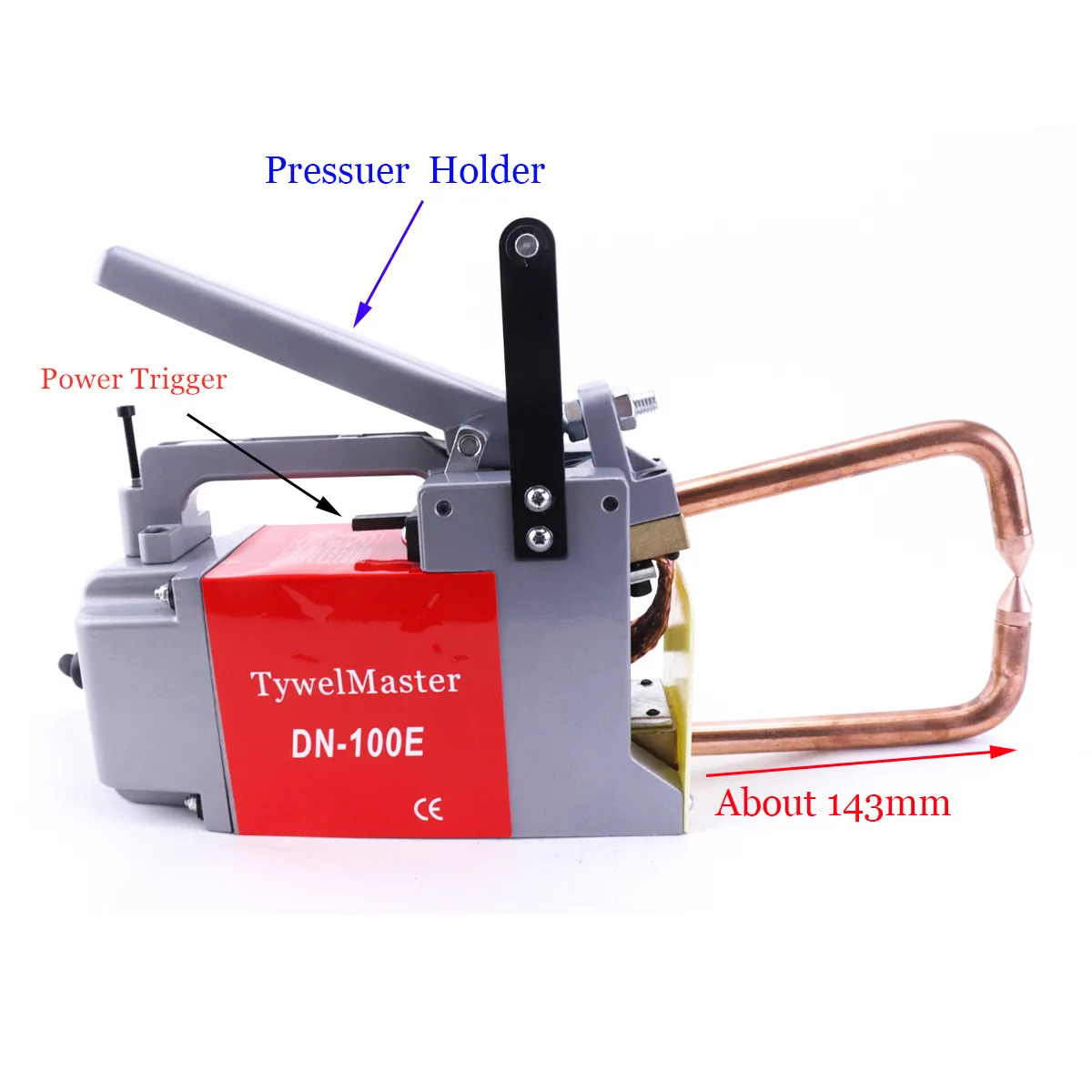 Resistance Spot Welding Machine 230V/110V Welding Thickness 1.5+1.5mm Steel Plate Sheet Metal CE Portable Spot Welder