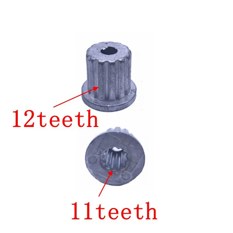 For LG washing machine pulsator core center 11 teeth inside and 12 teeth outside gear Rotating pulsator plate metal axis spare