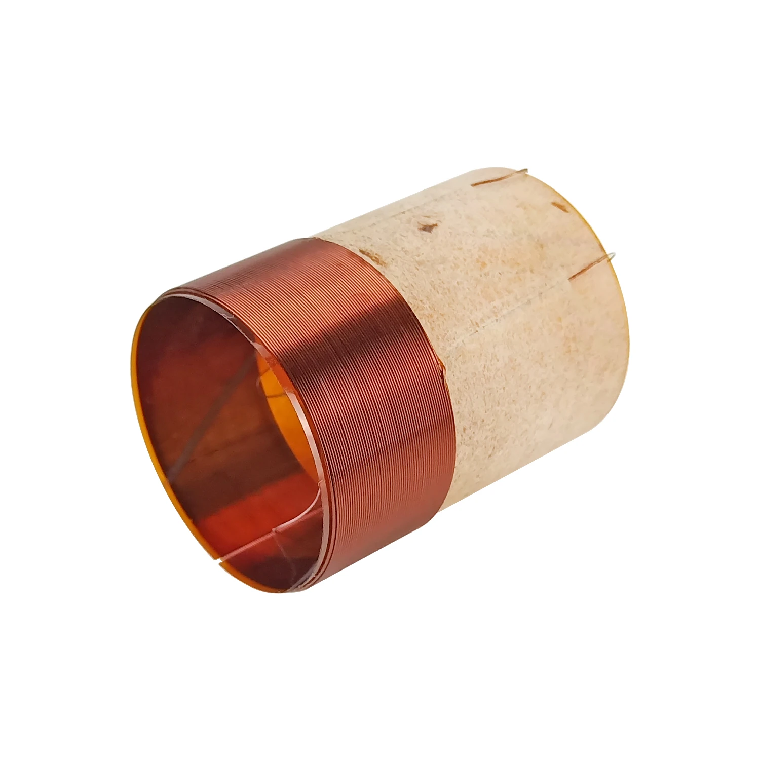 Shevchenko-piezas de reparación de bocina central de 26mm, bobina de voz de woofer, alambre de cobre redondo, anillo de bajo de dos capas de diámetro interior