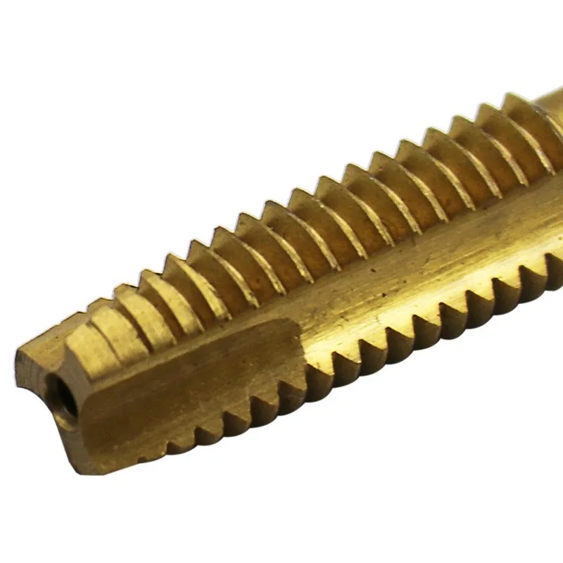 1Pcs/5Pcs ไทเทเนี่ยมเคลือบเกลียวเจาะเมตริก Hss เกลียวเกลียว Screw Tap Spiral Pointed ก๊อก m3 M4 M5 M6 M8