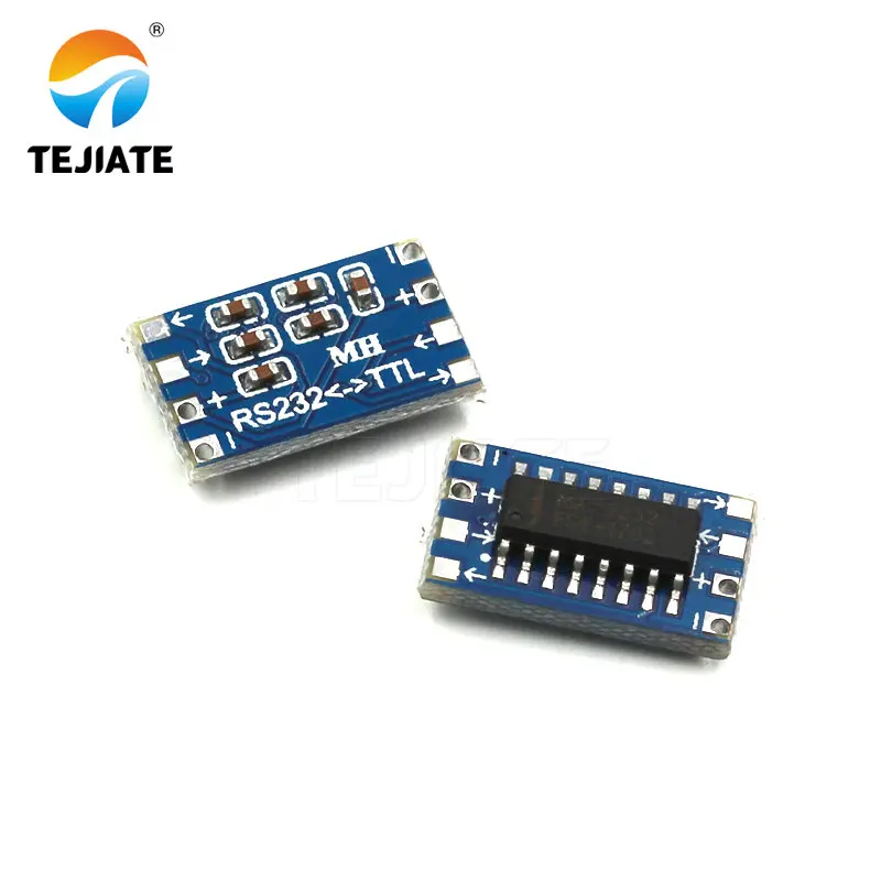 1PCS MAX3232 Eletrical-level To TTL Eletrical-level Conversion Board MINI RS232 MCU Serial Port Convert Modular Device