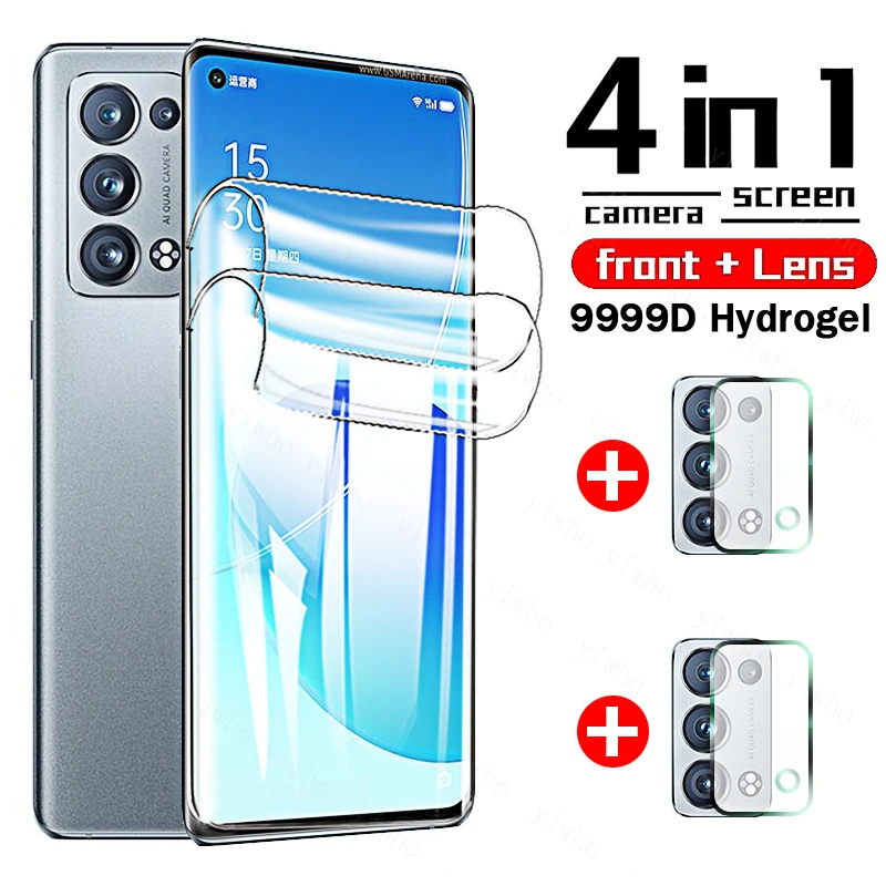 

Reno6 Pro Plus Hydrogel Film for Oppo Reno 6 Pro+ Screen Protector Camera Lens Tempered Glass Reno 5 Pro Plus + Soft Film