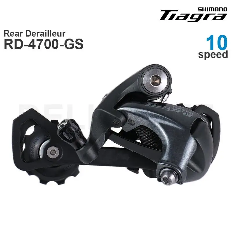 SHIMANO TIAGRA – dérailleur arrière pour vélo de route, 10 vitesses, Cage moyenne/courte, 4700, pièces originales, RD-4700