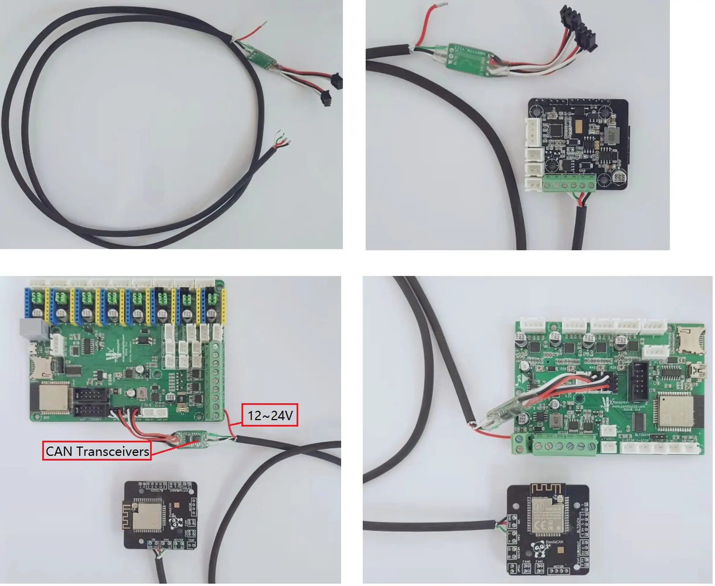 Placa de control de extrusora de impresora 3D CAN bus, DiscoverySky PandaCAN