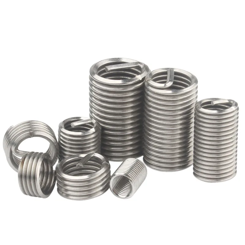 M14 - 1.5 304 Stainless Steel Fine Thread Helicoil Insert Wire Threaded Inserts