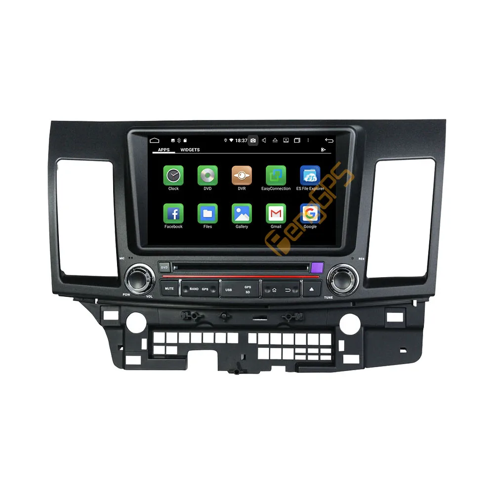 For Mitsubishi Lancer 2006 - 2015 Android Car Radio Stereo Multimedia DVD Player 2 Din Autoradio GPS Navigation PX6 Unit Screen