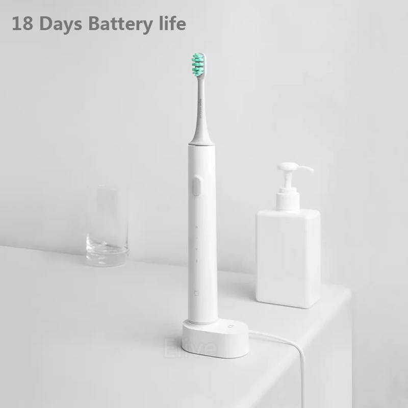 MIJIA Original Smart Electric Toothbrush T500 Ultrasonic Whitening Teeth Waterproof Automatic Upgraded Fast Chargeable