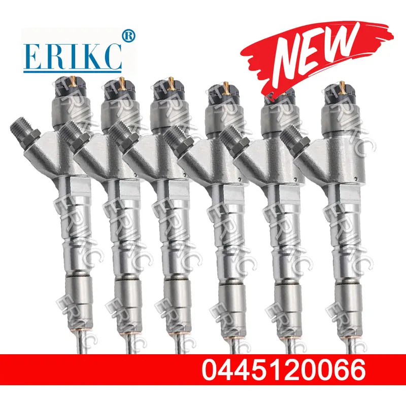 6PCS 0445120066 Common Rail Diesel Fuel Injection 0 445 120 066 Auto Fuel Injector Nozzle 0445 120 066 for Deutz Volvo 20798114