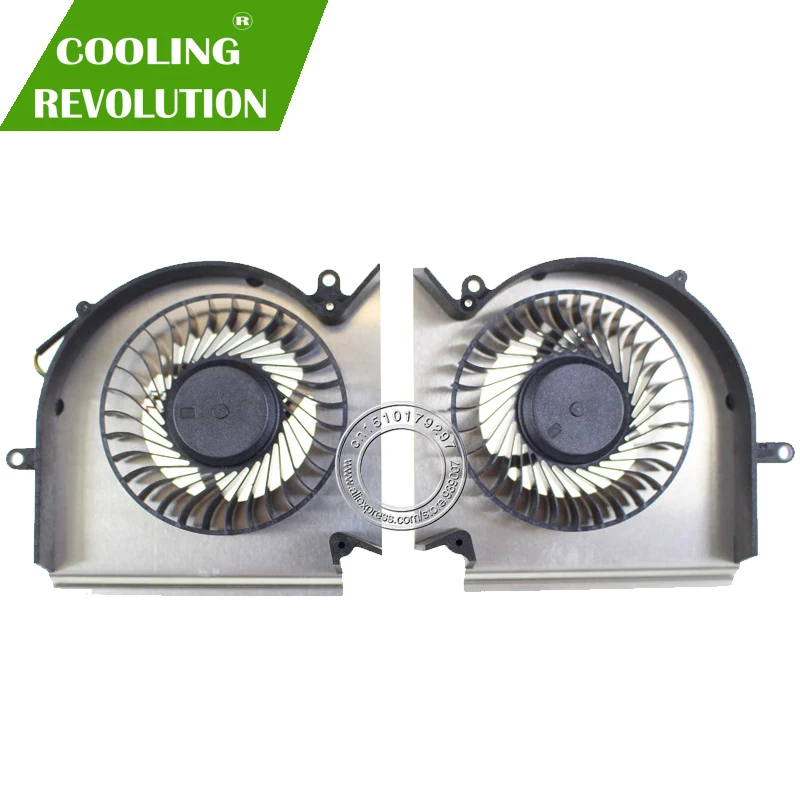 New Cooling Fan For MSI GE63VR MS-16P1 GE73VR MS-17C1 CPU & GPU Fan PAAD060105SL N383 PAAD060105SL N384