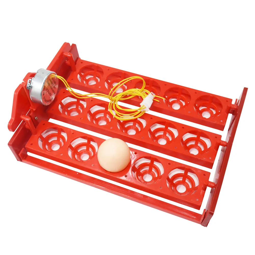 15 Eggs Incubator Egg Tray Automatic Incubator Egg Tray Automatically Turn The Eggs 3 * 5 Holes Poultry Incubation Equipment