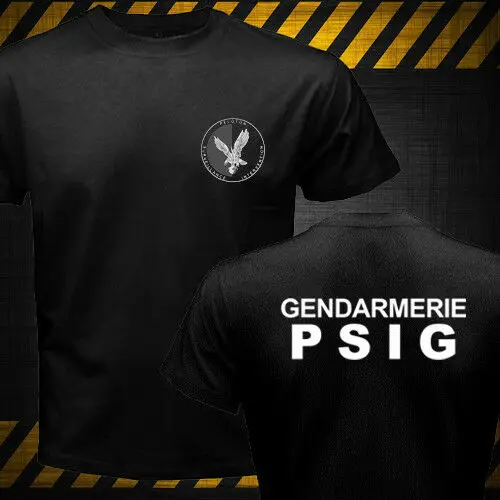 France Gendarmerie PSIG GIGN Counter Terrorist Special Forces Men T-shirt