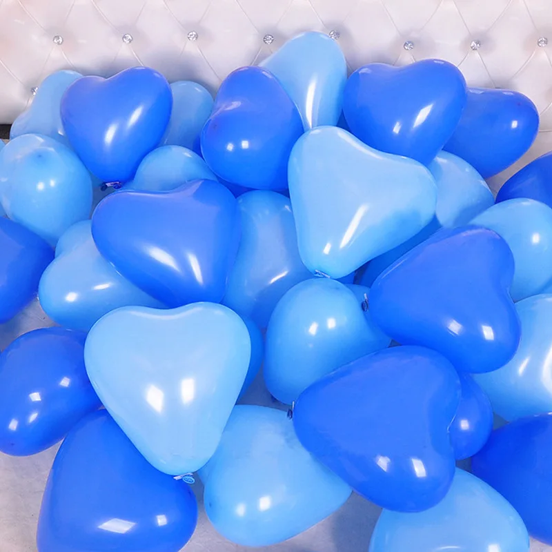 20/50PCS Wedding Birthday Party Baby Shower Decoration Heart Balloon Thickening 2.2g Anniversary