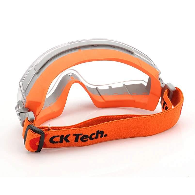 CK Tech.Safety Glasses Transparent PC Lens Eyeglasses High Strength Anti-impact Protective Eyewear Anti-fog Dust Sporty Goggles