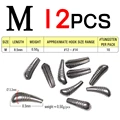 12 piezas M