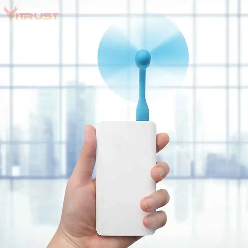 Mini Mobile Portable USB-Powered Cooling Fan for Desktop PC Computer Laptop