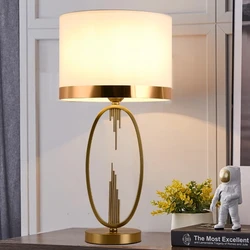 American Table Lamp Modern Simple Study Creative Desk Lamp European Living Room Bedroom Bedside Decorative Desk Lamp