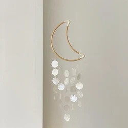 Natural Shell Wind Chime Nordic Korean Style Hotel Dorm Home Office Nursery Decor Hanging Decorations Photography Accessories