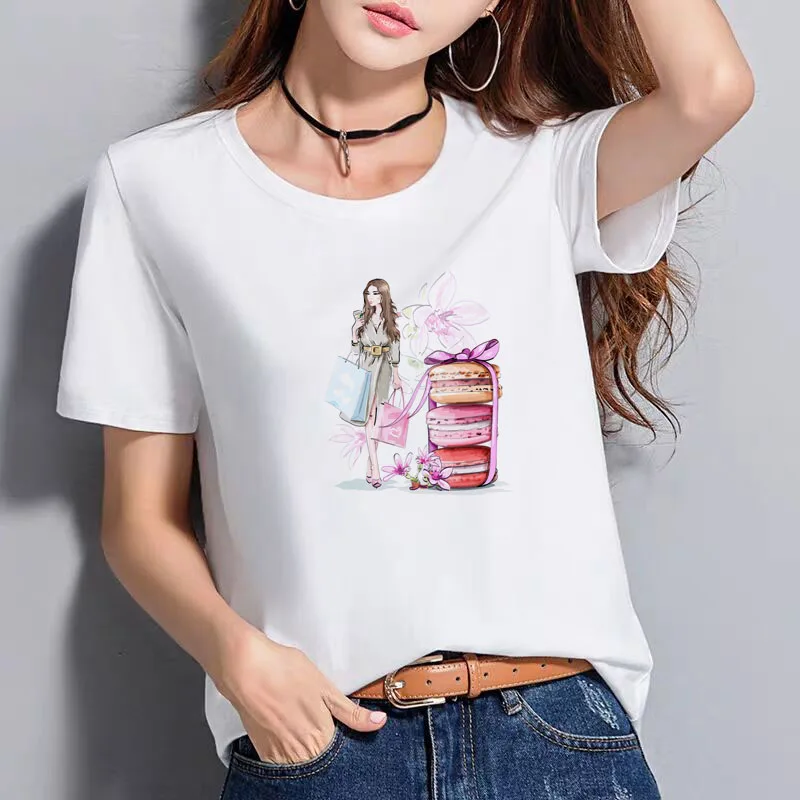 BGtomato beautiful girl's Tshirt creative design sweat Women Tops Tees casual Summer Shirts