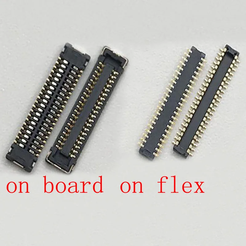 2PCS LCD Display Screen Flex Cable FPC Connector For One Plus OnePlus 2 A2001 A2003 A2005 Plug Port On Board 40pin