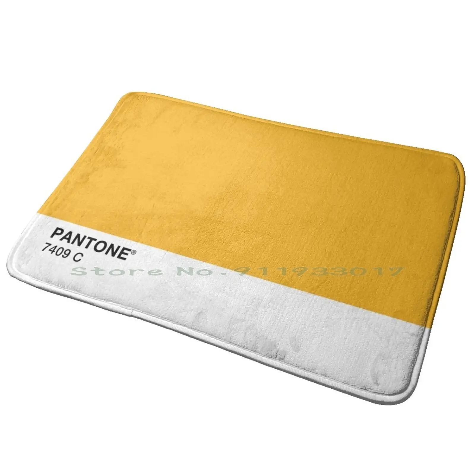 Pantone Color 7409 C Entrance Door Mat Bath Mat Rug Colour Color Code Pantone Hue Anti-Slip Bedroom Kitchen Foot Mat Floor