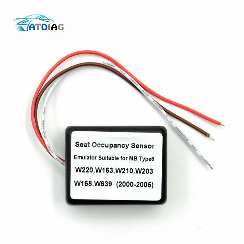 Seat Occupancy Occupation Sensor SRS Emulator for mercedes Type 6 support W220, W163, W210, W203, W168, W639 and even more