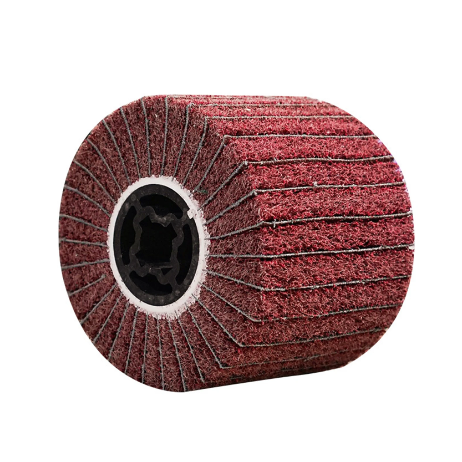 Drawing Polishing Burnishing Wheel Stainless Steel Core Wire Polishing Wheel Flap Brush for Metal/Aluminum/Copper