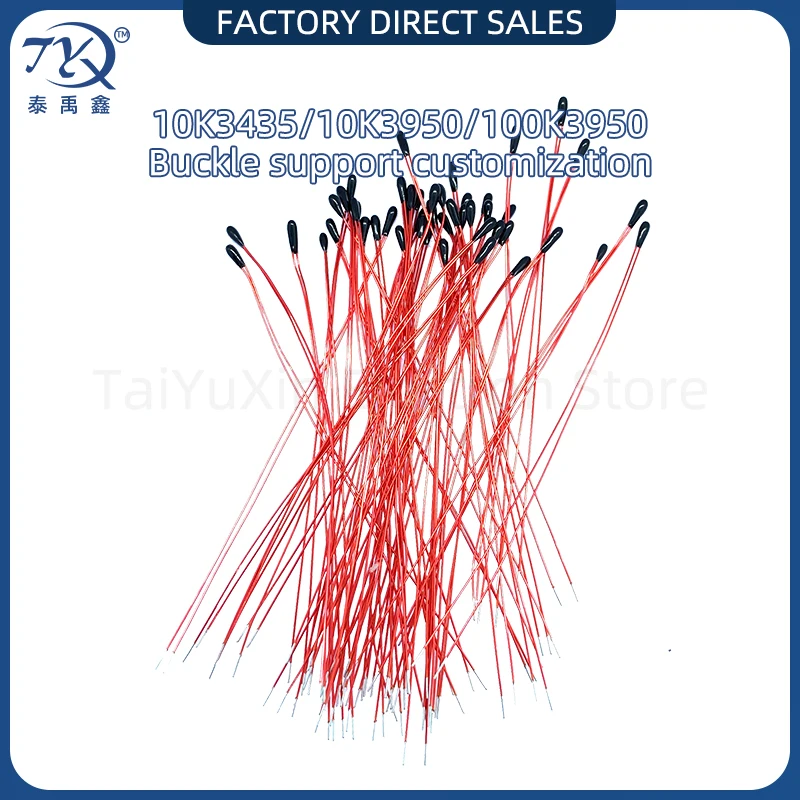 500 pces mf52b104h b3950 100k3% sensor de temperatura termistor mão quente tesouro garrafa térmica inteligente copo sensor de medição de temperatura