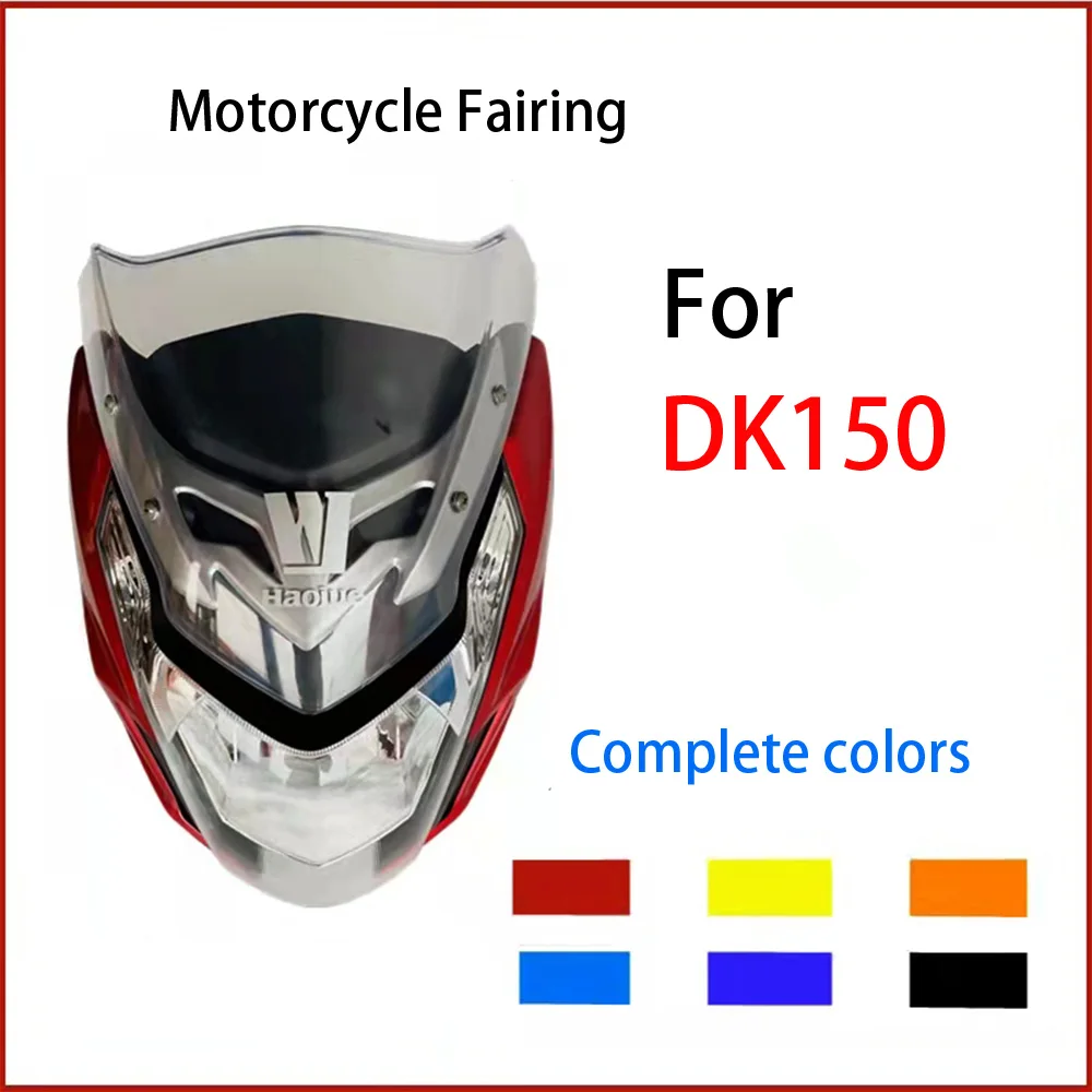 

Fairing Headlight Outer Casing Headlight Housing Motorcycle Original Factory Accessories For HAOJUE DK150 DK 150