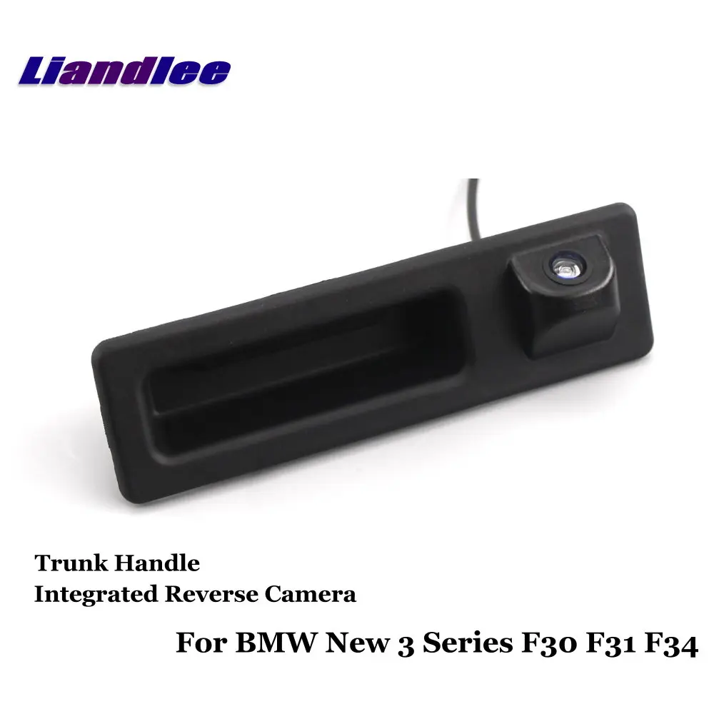 For BMW 3 Series F30/F31/F34/F35 2011–2019 Car Reverse Rearview Camera Integrated Trunk Handle Replace Accessories HD CCD CAM