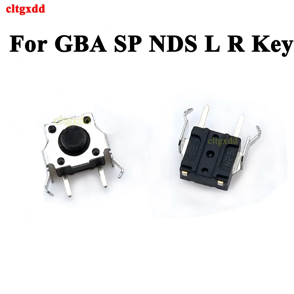 cltgxdd 10pcs For GBA SP Left and Right Shoulder Trigger Button Switch for NDS L R Key Micro Switches