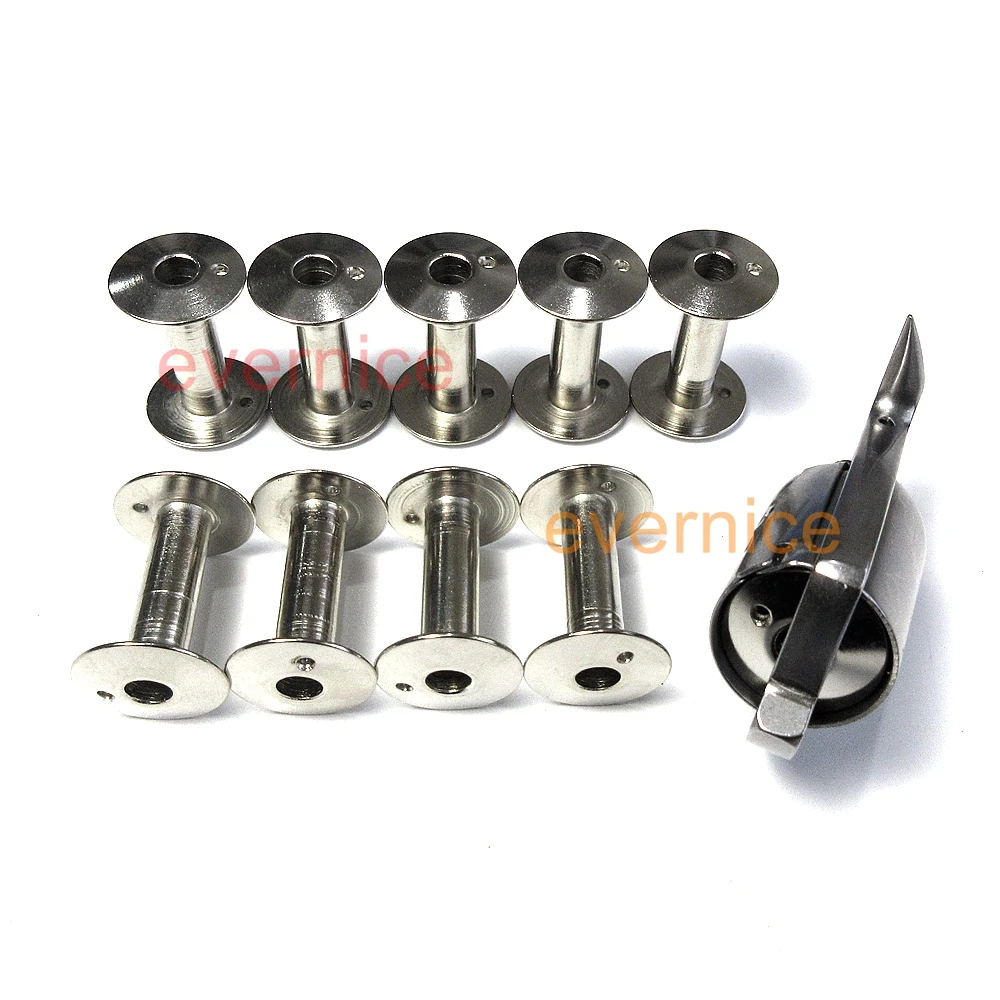 Shuttle Hook & 10 Bobbins For Ga5-1 Leather Sewing Machine