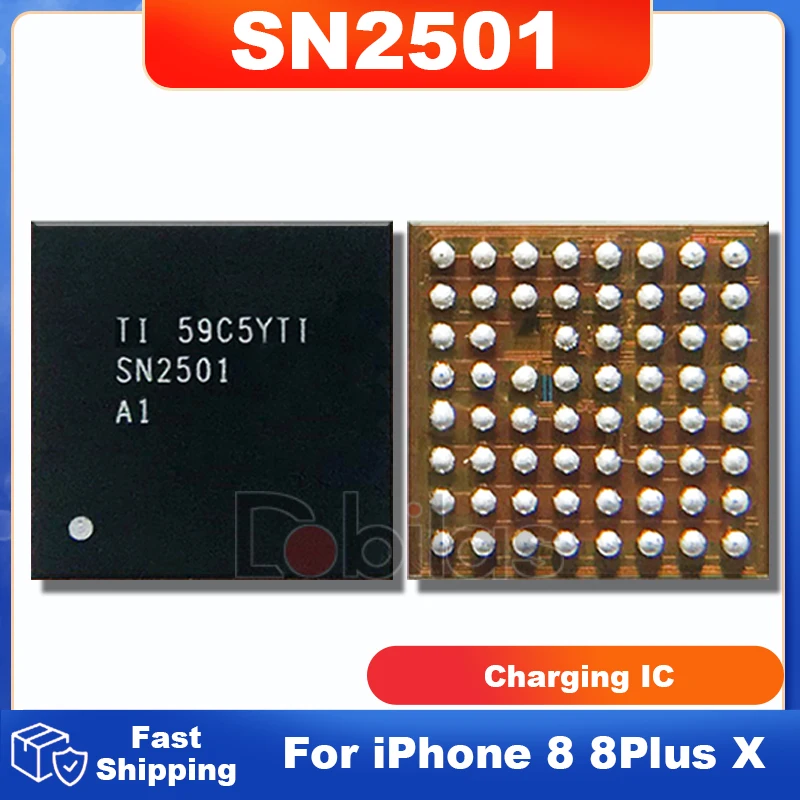 5Pcs SN2501 U3300 BGA For iPhone 8 8Plus X USB Charger IC Chip Charging IC Integrated Circuits SN2501A1 Chipset