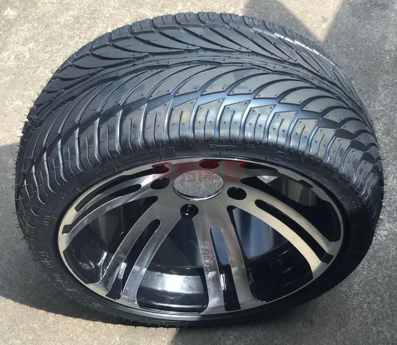 235-30-14 Inch Aluminum Alloy Wheel Flat Tire for Buggy Quad Bike 50cc 110cc 150cc 200cc Cargo ATV Go kart