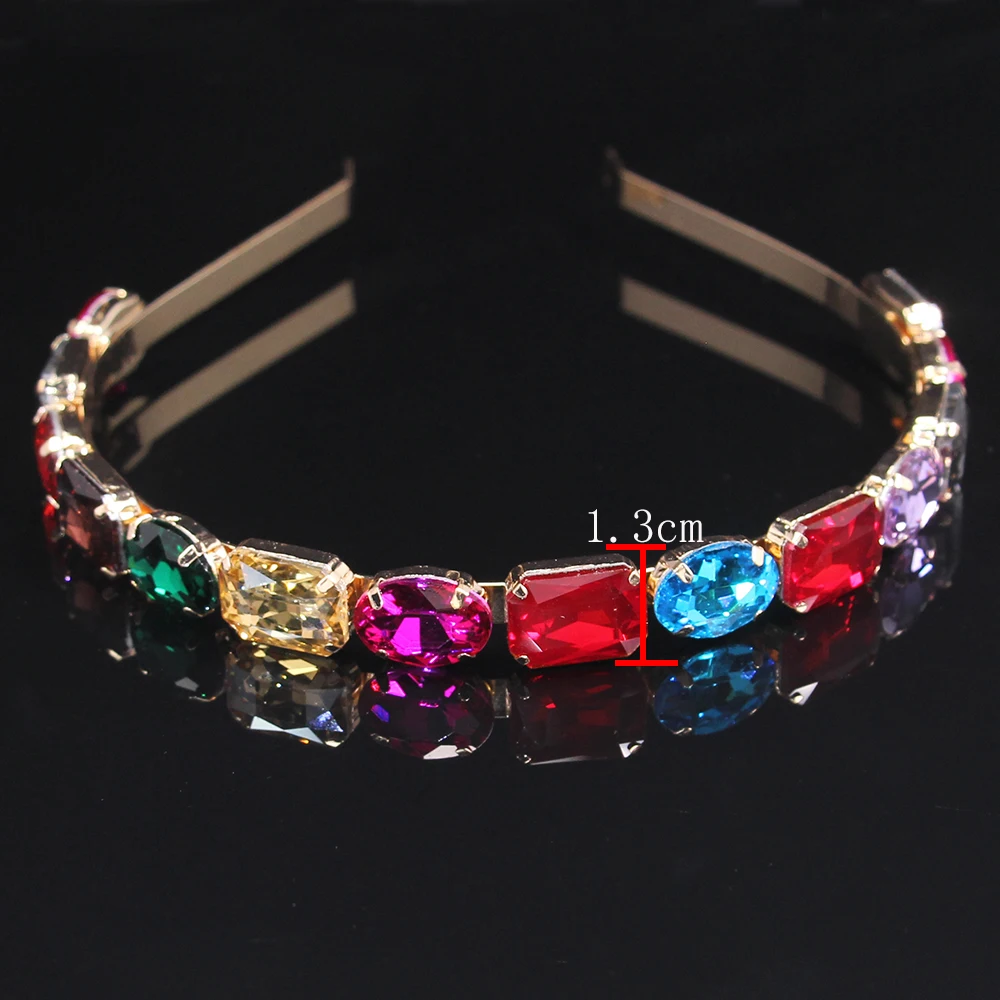 AINAMEISI Princess Crystal Hairband Lady, Girl Wedding Accessories Glass Bridal Hairband Fashion Hair  Jewelry