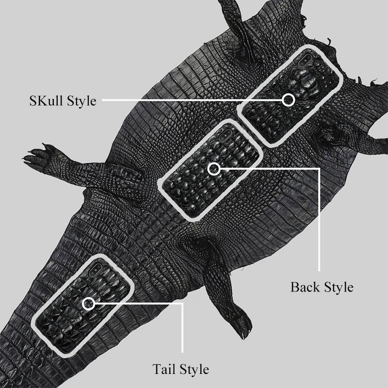 100% Genuine Crocodile Leather Phone Case For iPhone 17 Air 16 15 11 12 13 14 Pro Max 17Pro 16 Plus Luxury Shockproof Back Cover