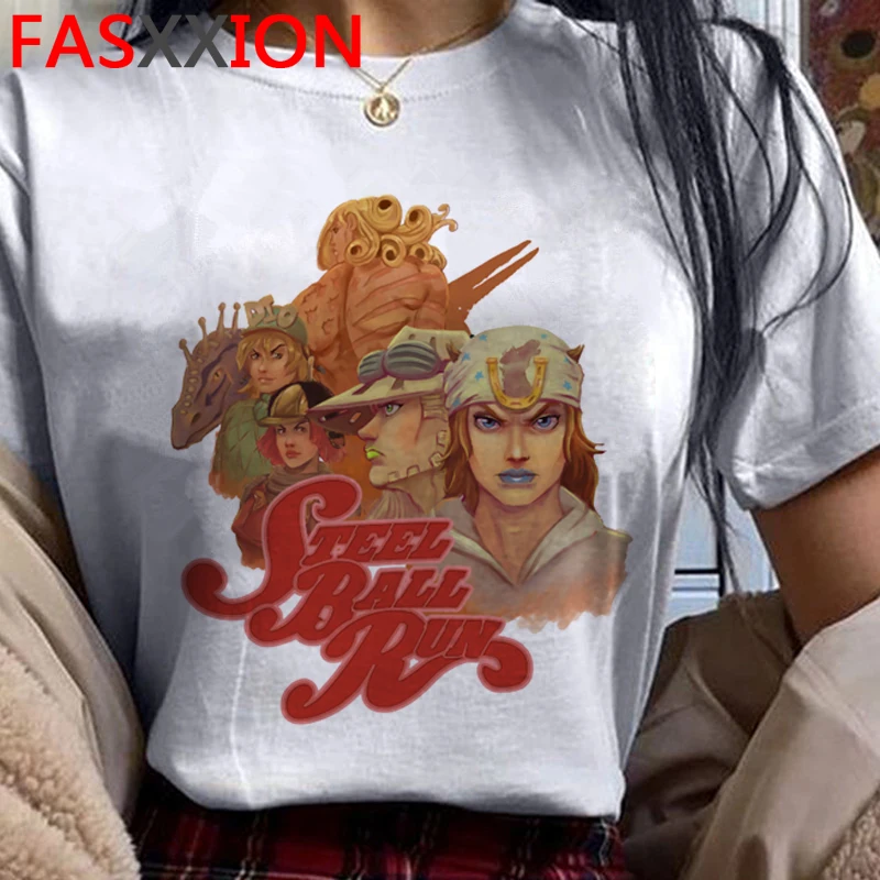 jojo bizarre adventure tshirt male streetwear grunge casual japanese harajuku tshirt clothes tumblr