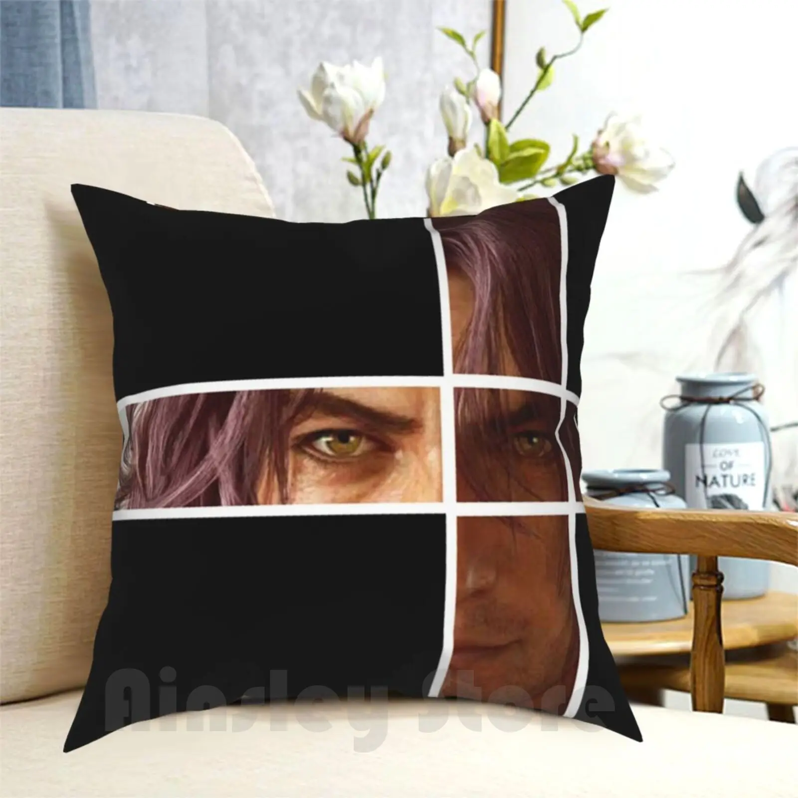 Ardyn Izunia-Ffxv Pillow Case Printed Home Soft Throw Pillow Final Fantasy 15 Xv Saga Games Video New Stand Me Light