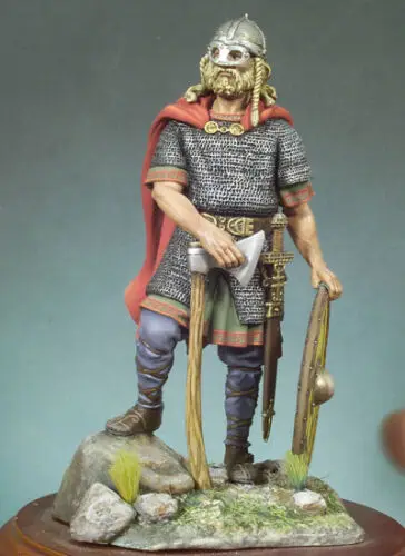 

1/18 90mm ancient stand warrior with BIG base Resin figure Model kits Miniature gk Unassembly Unpainted