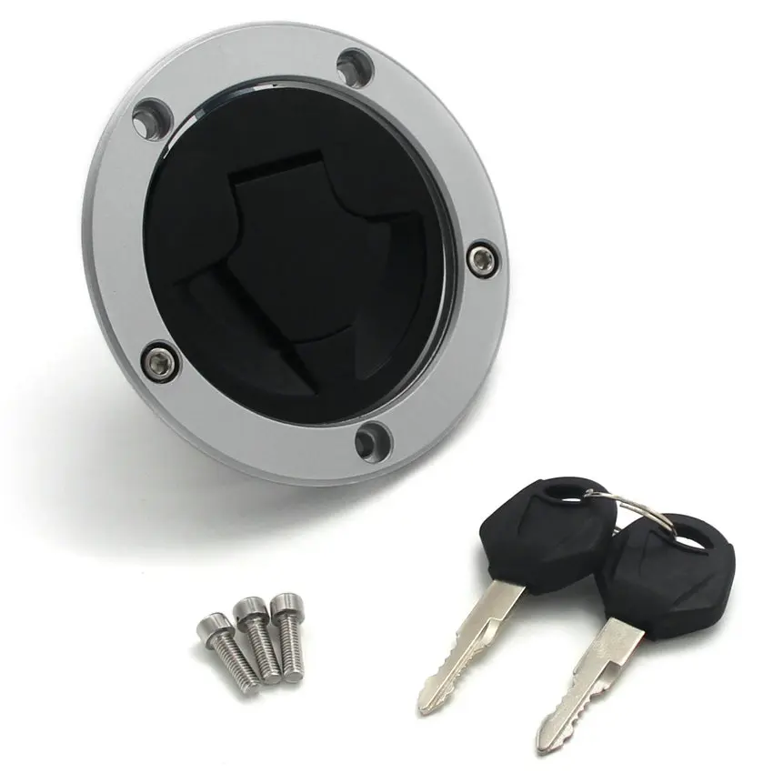 Motorcycle Fuel Gas Cap With Cover Key Tank For Kawasaki ER400 ZX636 Ninja ZX-6R ZX600 ZX1000 ZX-14R Z1000 Z1000SX Z800 Z750R